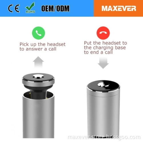 Two-in-one Smart Wireless USB Car Charger With Bluetooth Headset